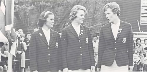Miss Ruth Porter, Miss Ita Burke, Mrs. Ian C. Robertson